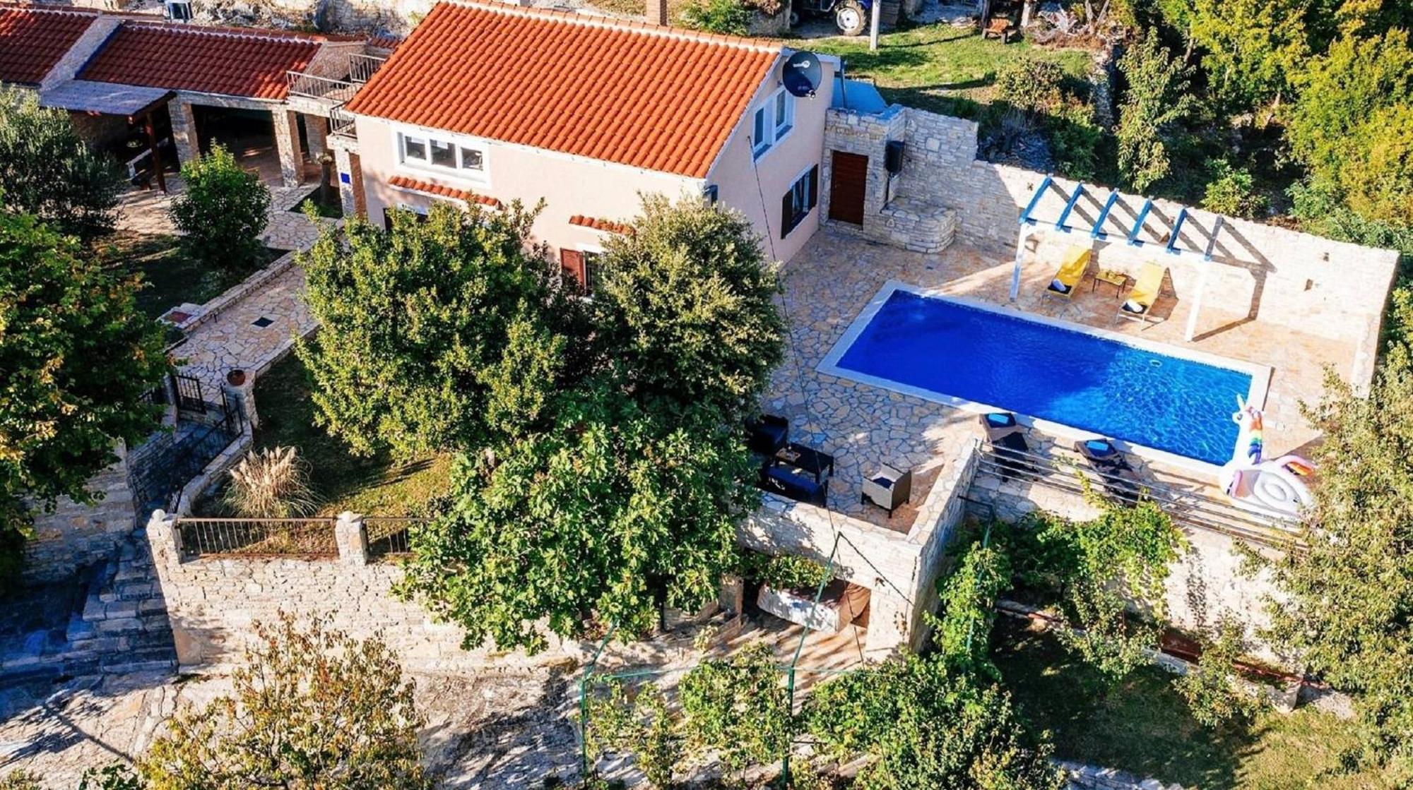 My Dalmatia - Holiday Home Korlat With Private Pool 本科瓦茨 外观 照片
