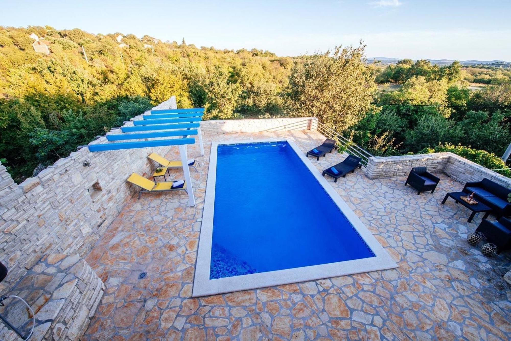 My Dalmatia - Holiday Home Korlat With Private Pool 本科瓦茨 外观 照片