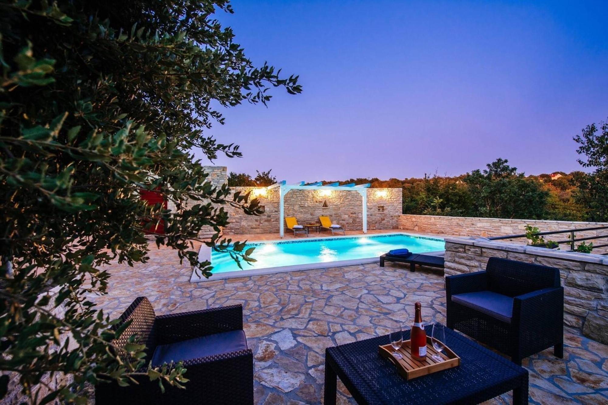 My Dalmatia - Holiday Home Korlat With Private Pool 本科瓦茨 外观 照片